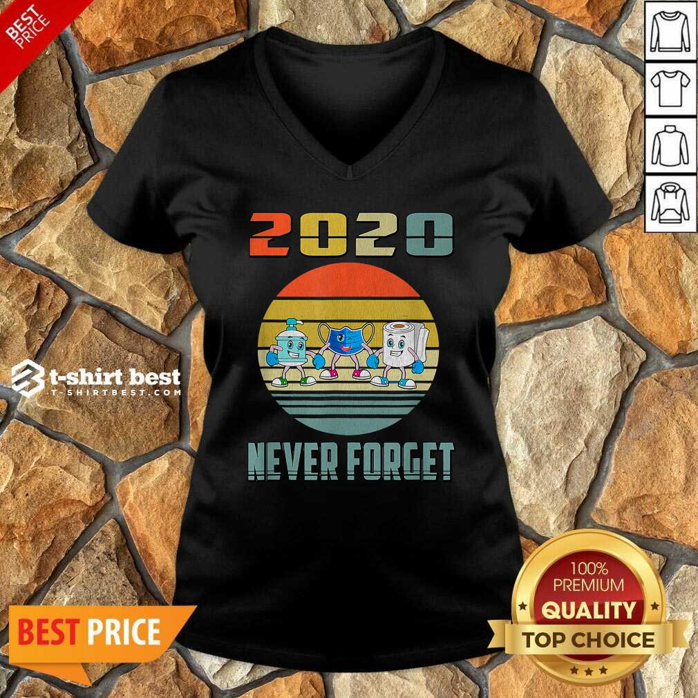 Official Never Forget 2020 Mask Toilet Paper Vintage Shirt
