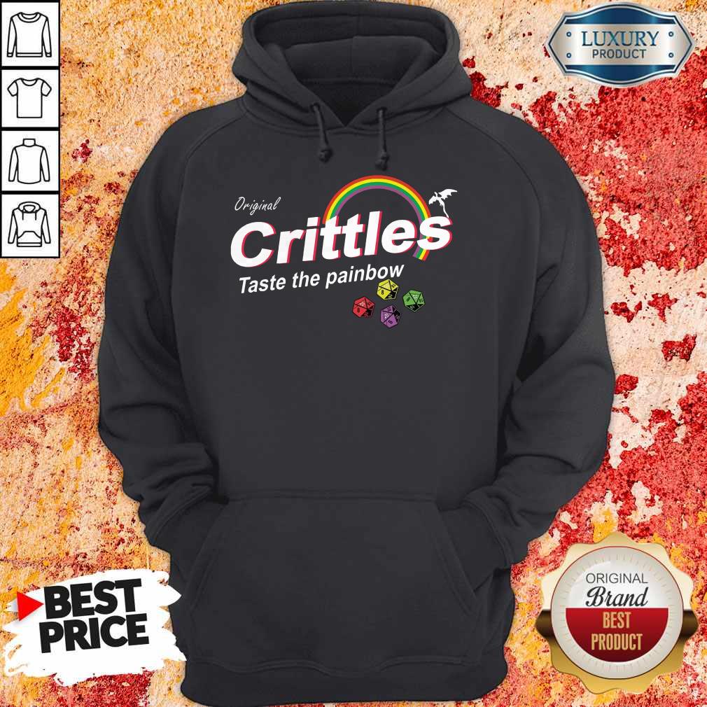 Official Original Crittles Taste The Painbow Shirt