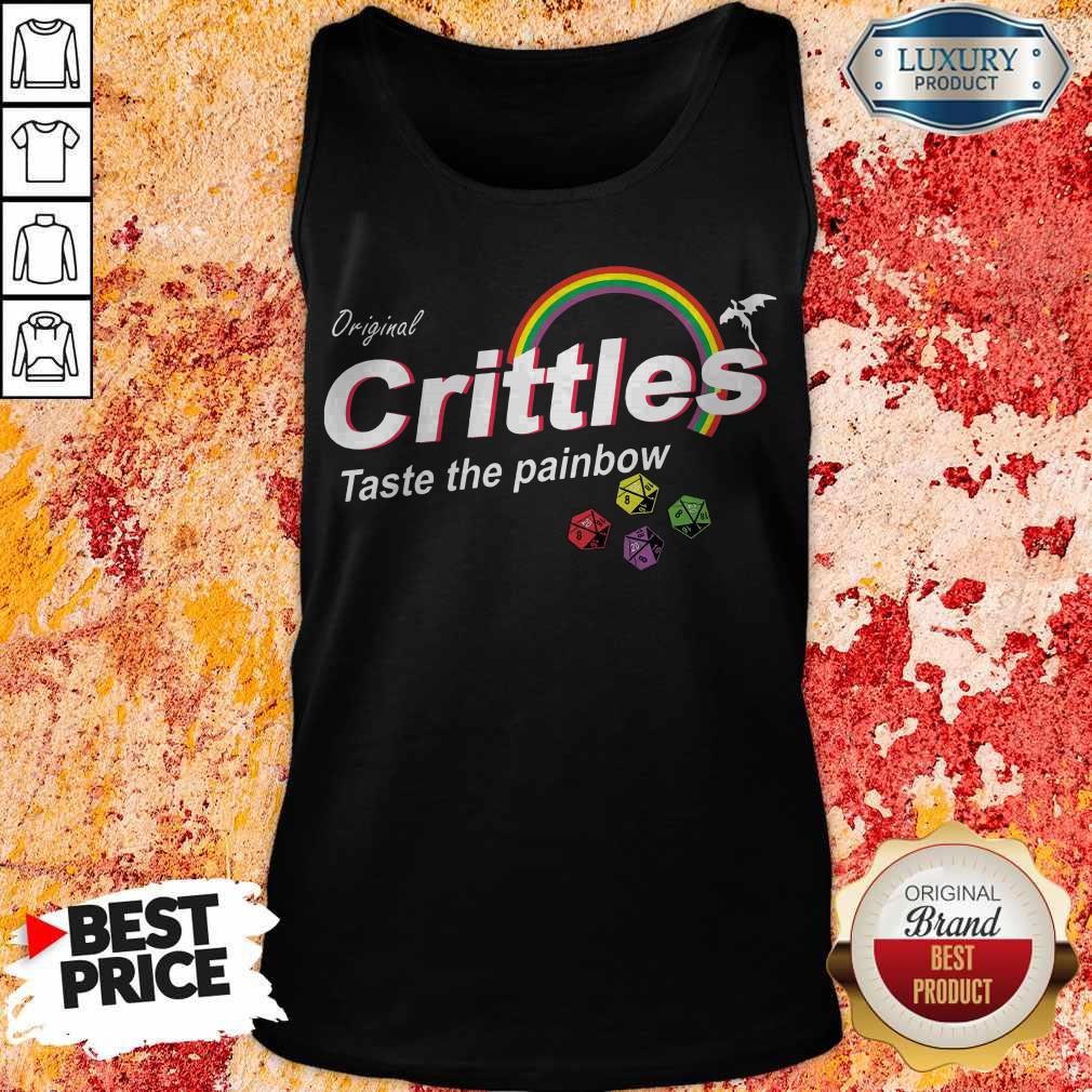 Official Original Crittles Taste The Painbow Shirt