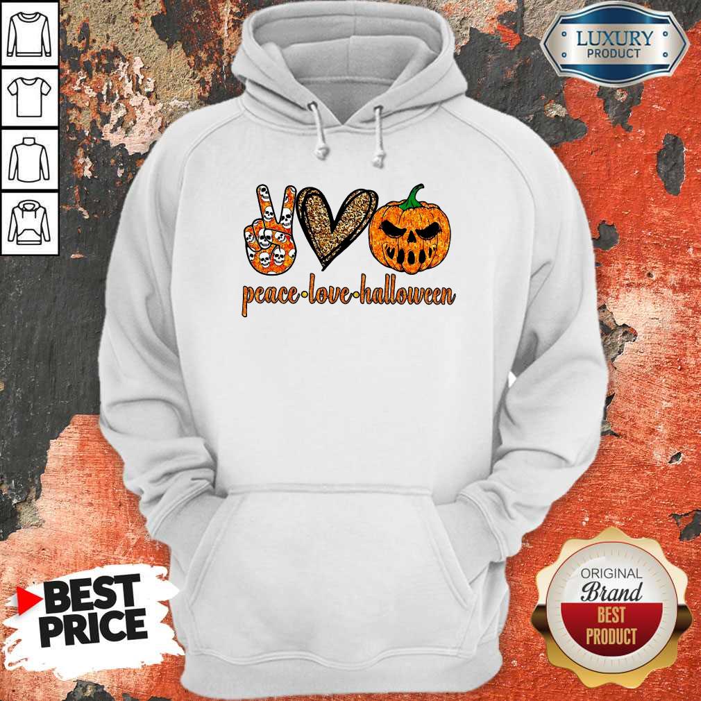 Official Peace Love Halloween Shirt