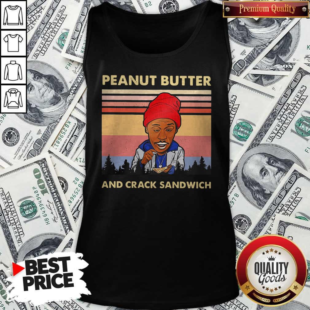 Official Peanut Butter And Crack Sandwich Vintage Shirt