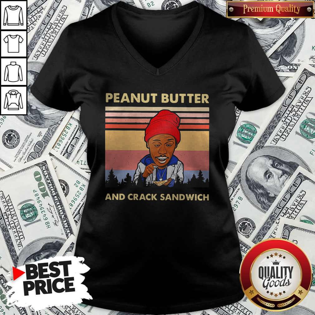 Official Peanut Butter And Crack Sandwich Vintage Shirt