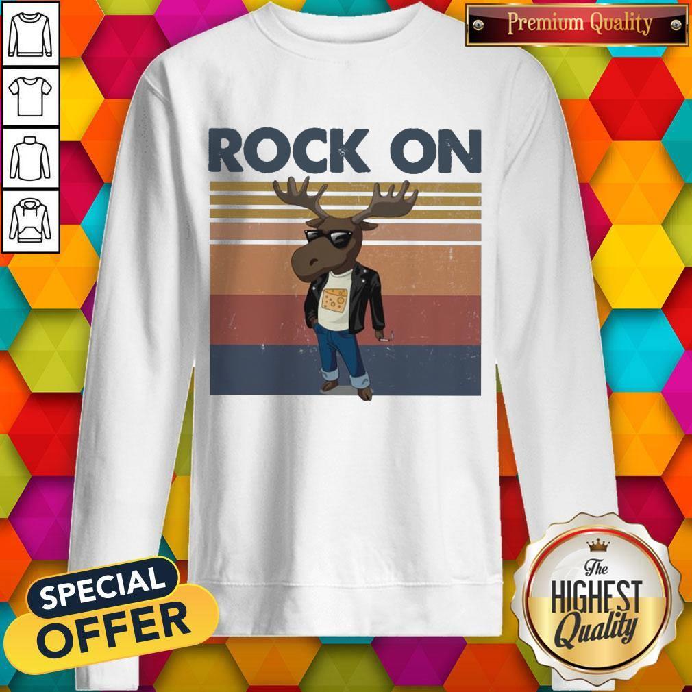 Official Reindeer Rock On Vintage Shirt