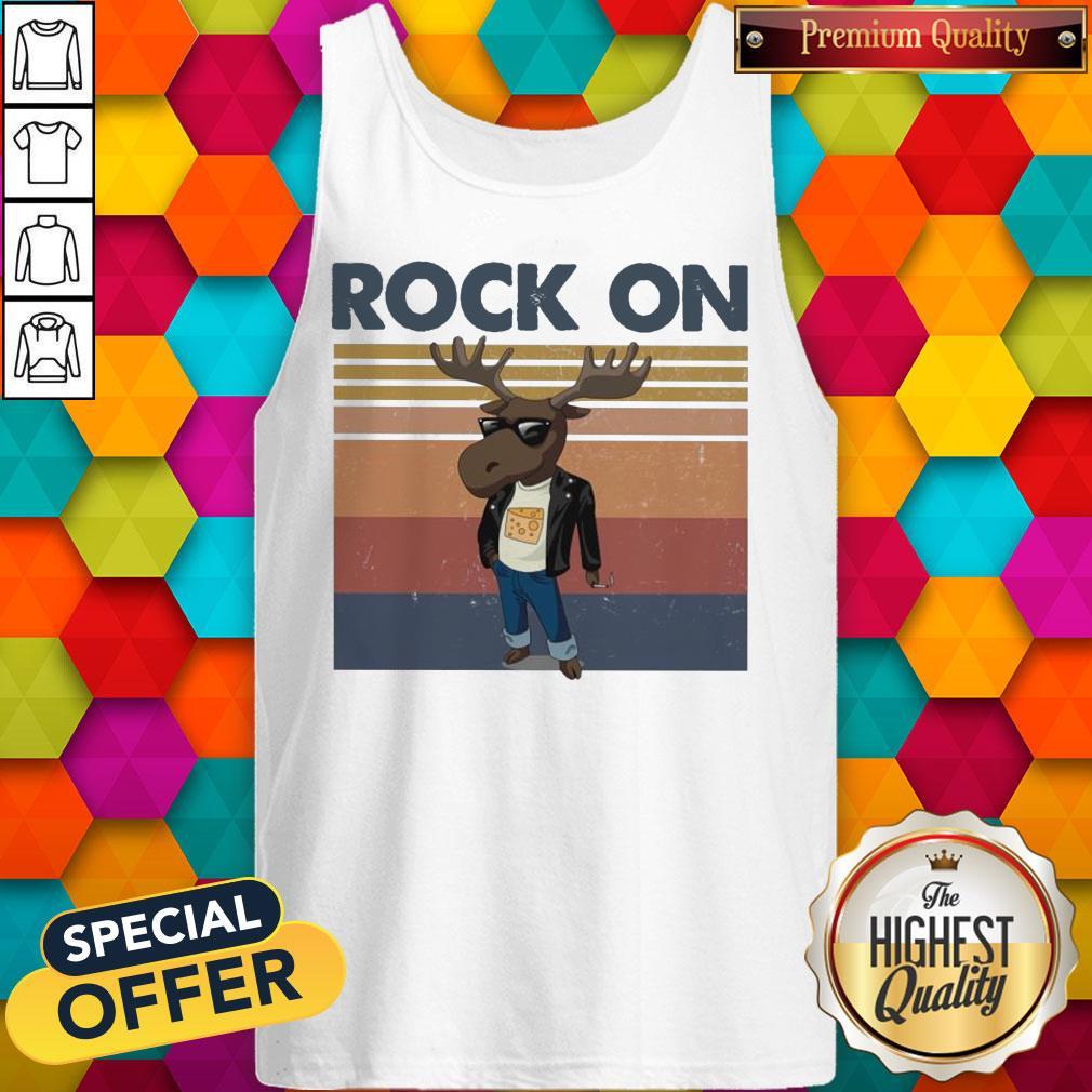 Official Reindeer Rock On Vintage Shirt