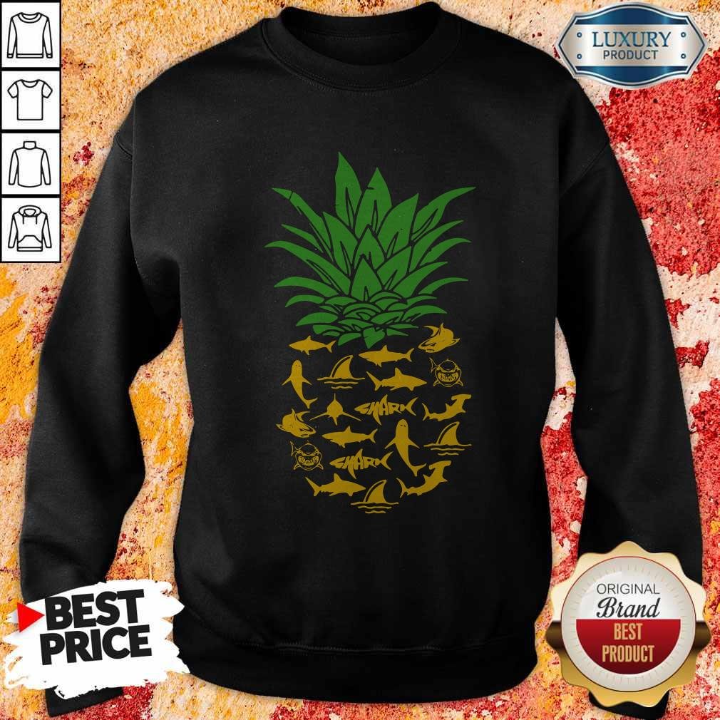 Official Shark Pineapple Shirt