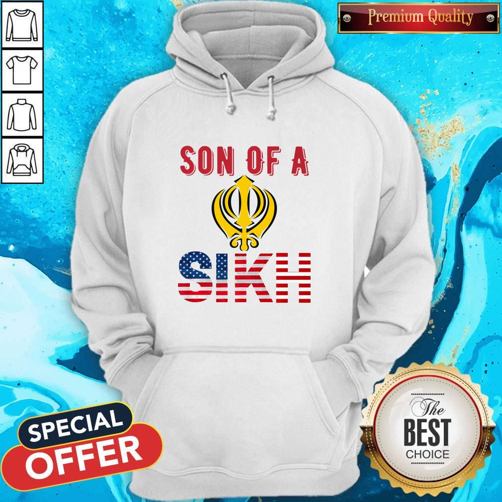 Official Son Of A Sikh Proud American Flag Shirt