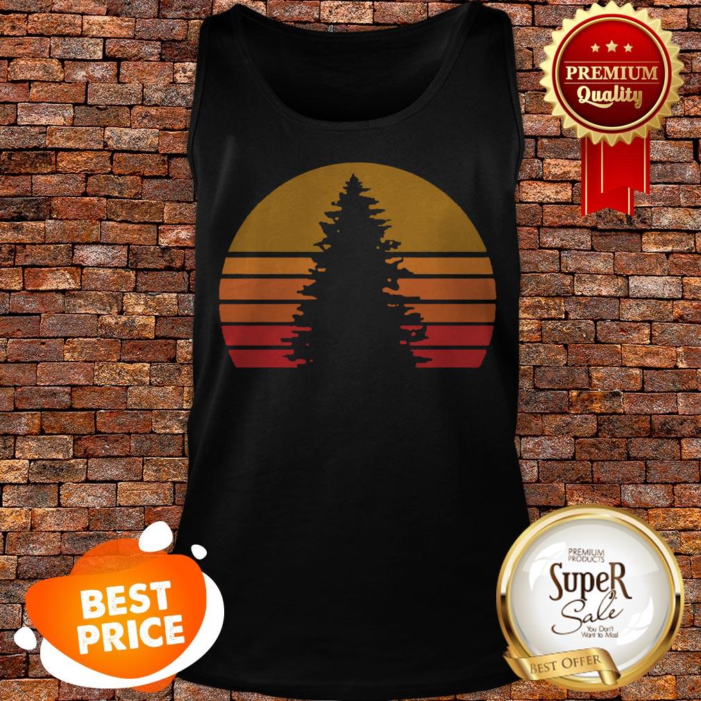 Official Sunset Rock Tree Vintage Shirt