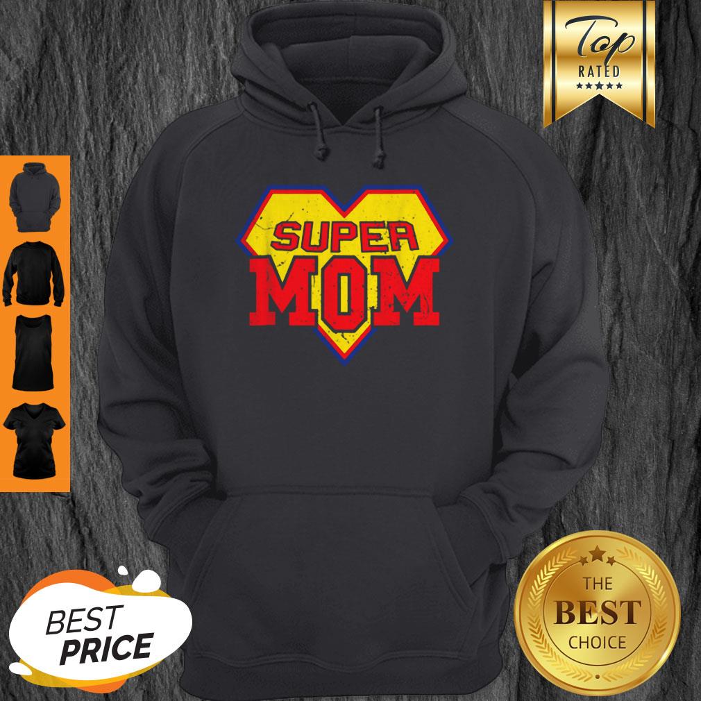 Official Super Mom Funny Superhero Mother’s Day Gift Shirt