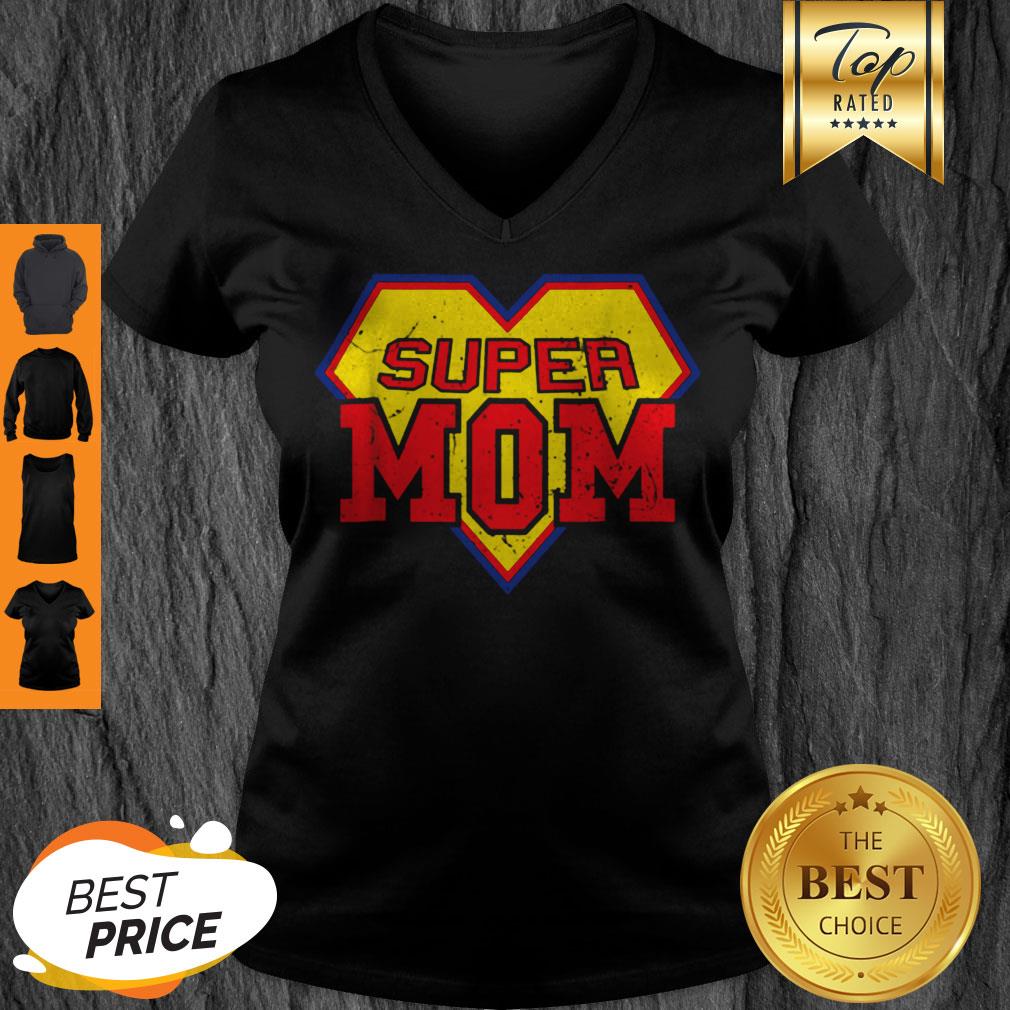 Official Super Mom Funny Superhero Mother’s Day Gift Shirt