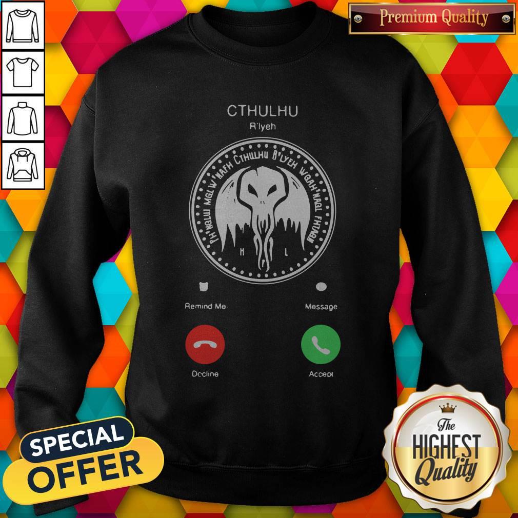 Official The Call Of Cthulhu Is Calling Shirt