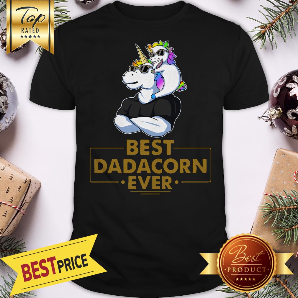Official Unicorn Best Dadacorn Ever Vintage Shirt