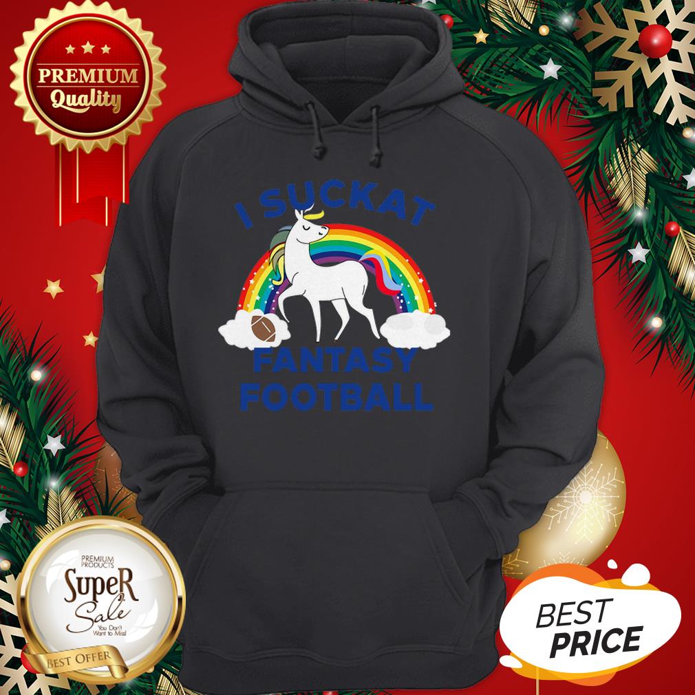 Official Unicorn I Suckat Fantasy Football Shirt
