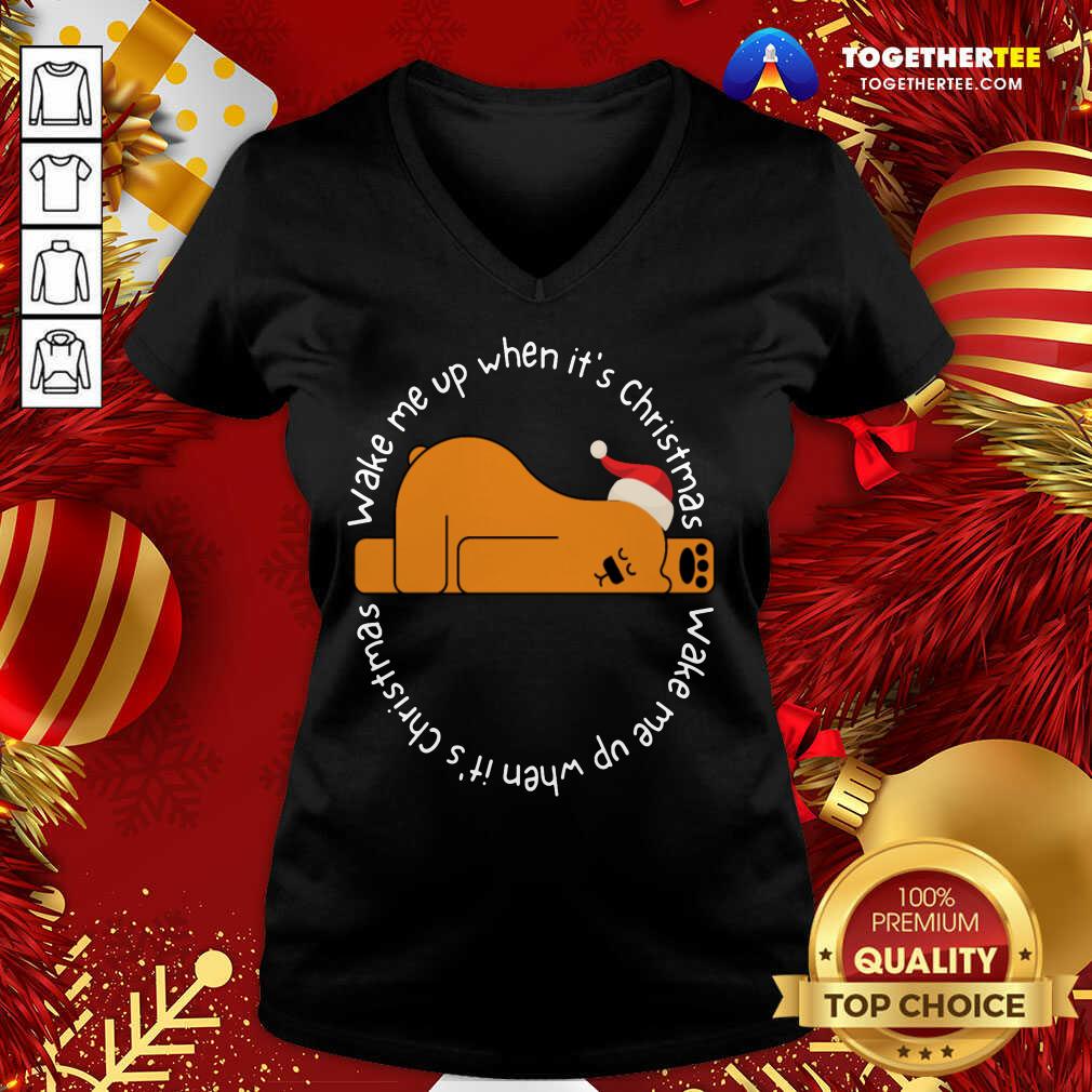 Official Wake Me Up When It's Christmas T-Shirt