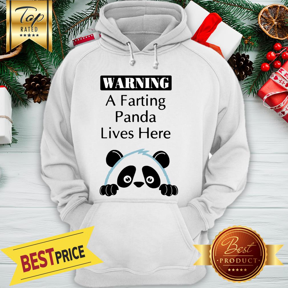 Official Warning A Parting Panda Lives Here Shirt