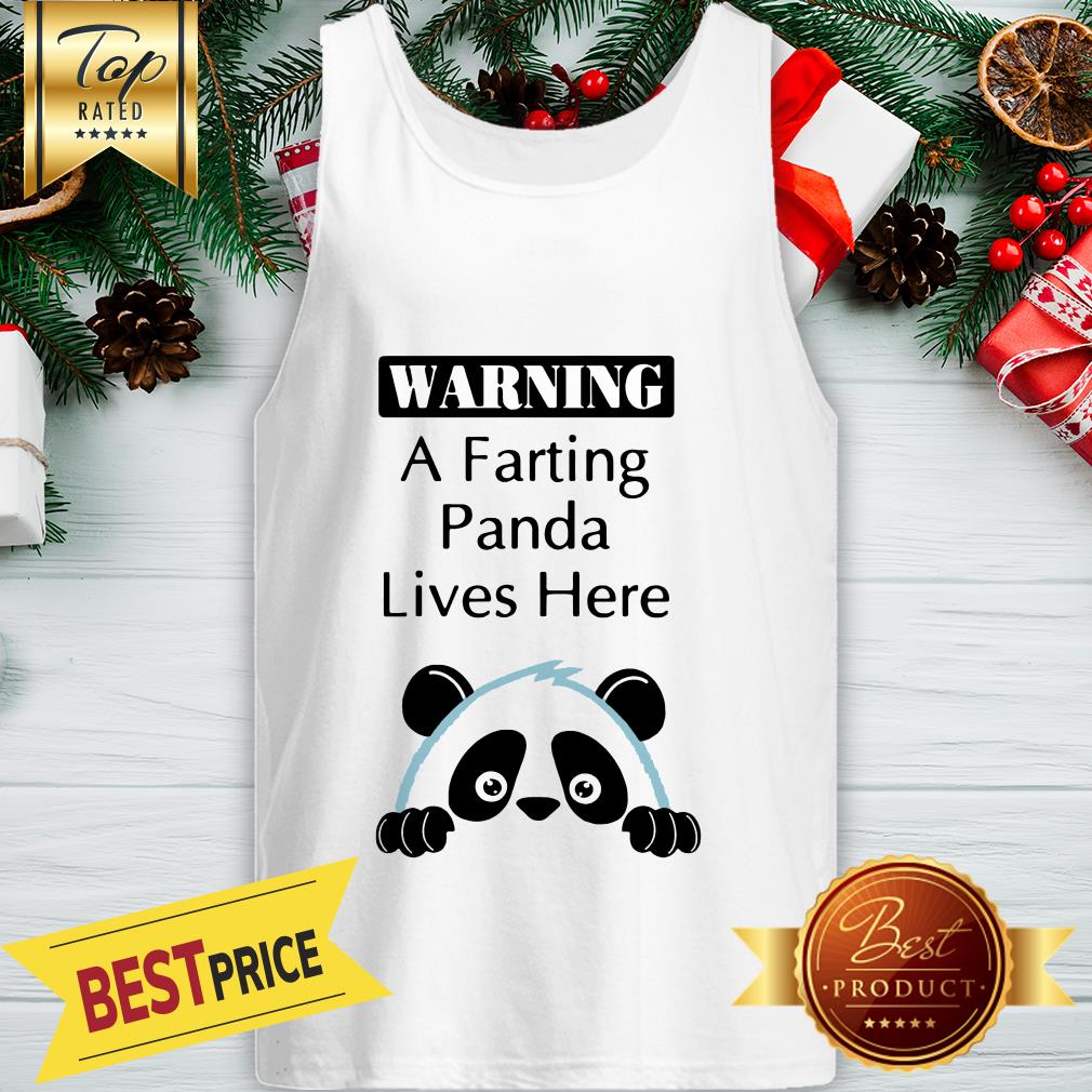 Official Warning A Parting Panda Lives Here Shirt
