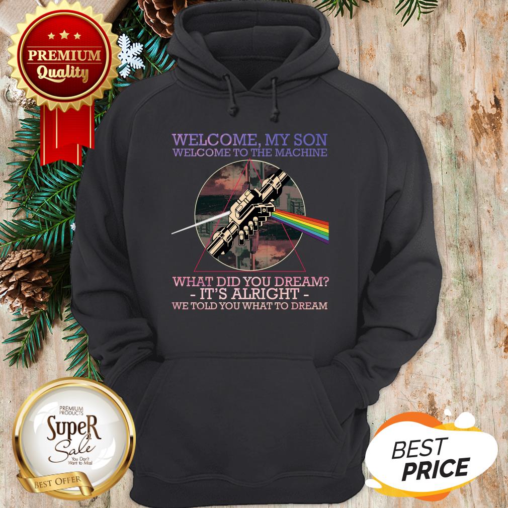 Official Welcome To The Machine Lyrics Pink Floyd Shirt