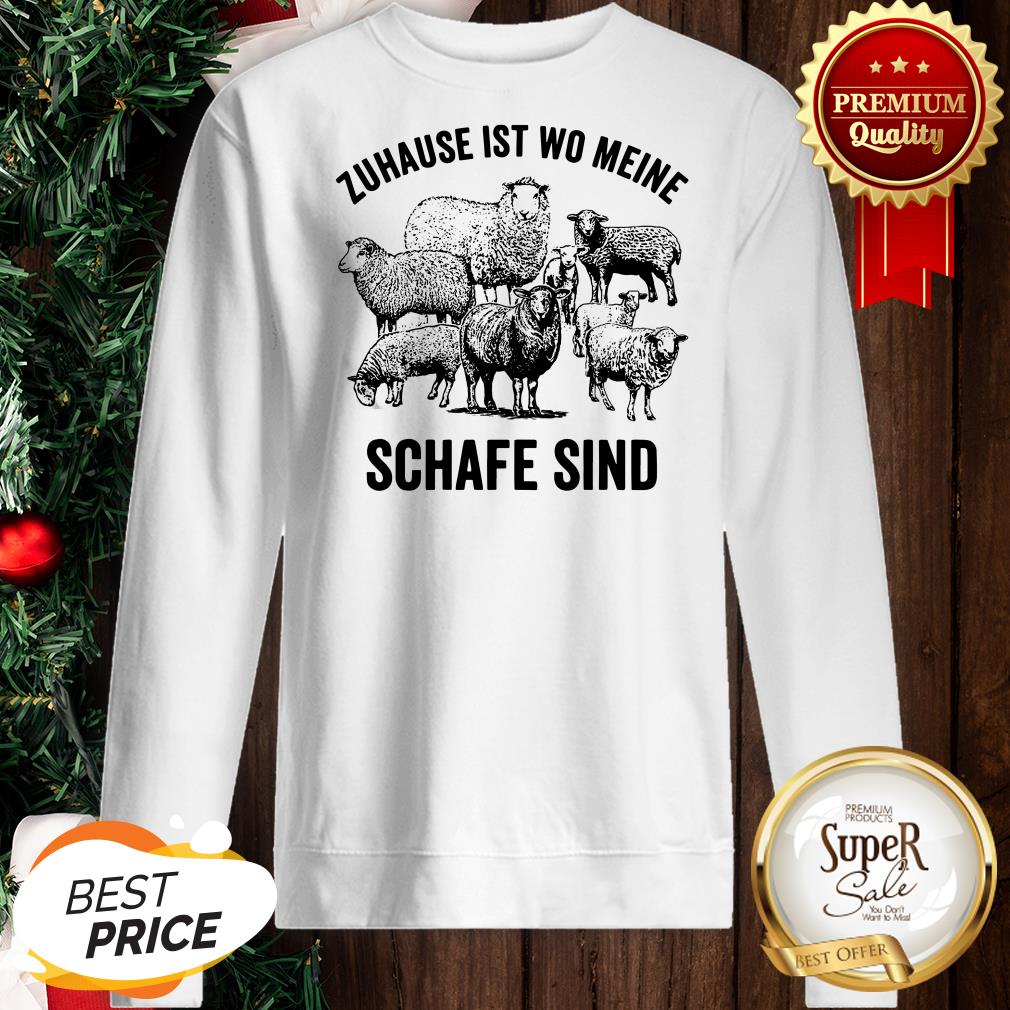 Official Zuhause Ist Wo Meine Schafe Sind Shirt