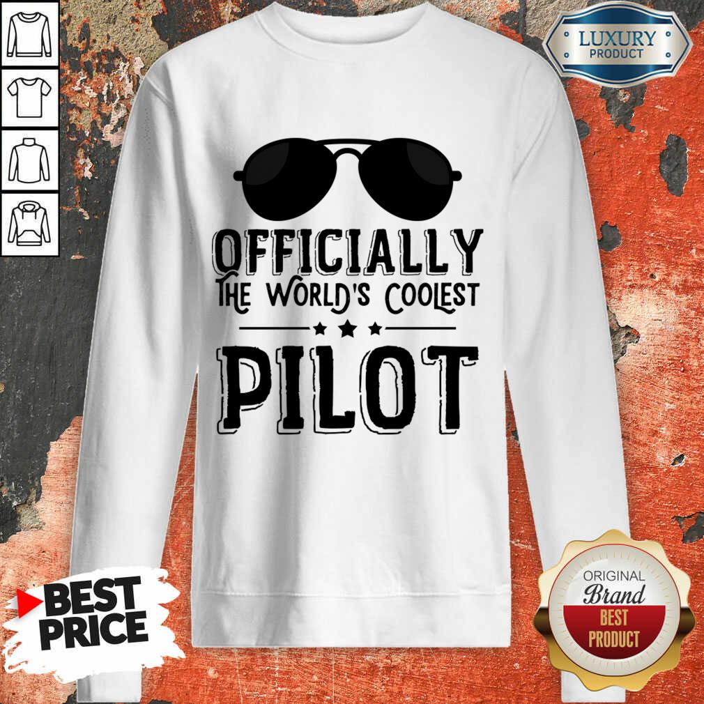 Officially The World's Coolest Pilot Glasses Shirt