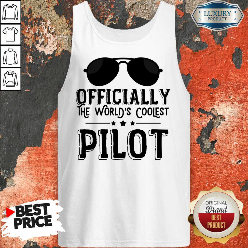 Officially The World's Coolest Pilot Glasses Shirt