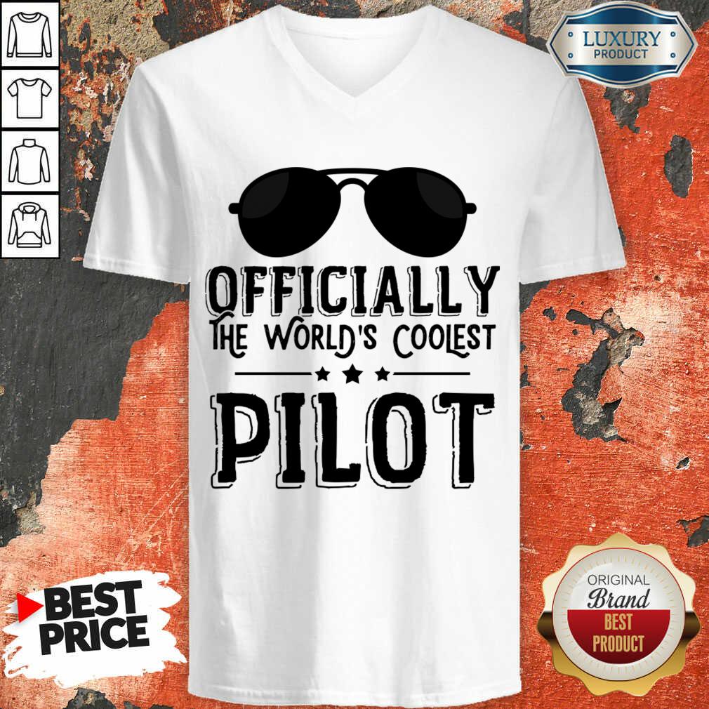 Officially The World's Coolest Pilot Glasses Shirt