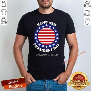 Hot Happy New President Inauguration Day American Flag Shirt