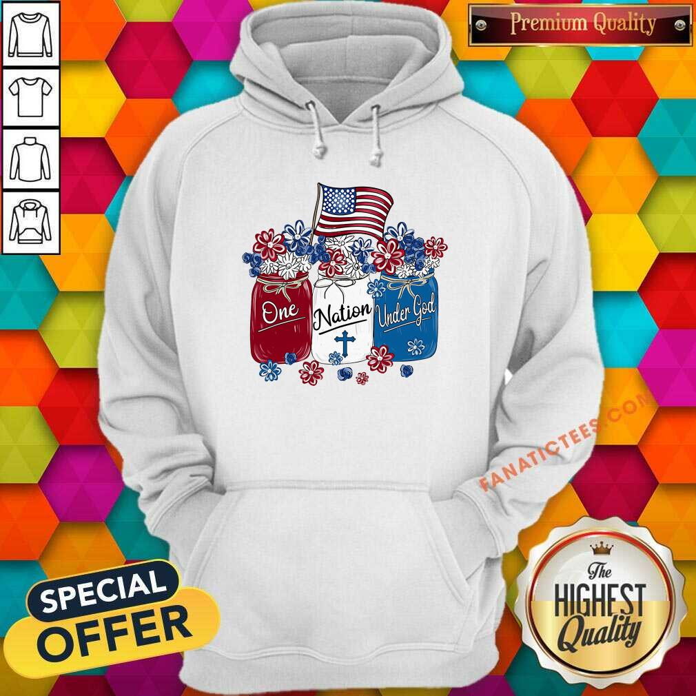 One Nation Under God American Flag Shirt