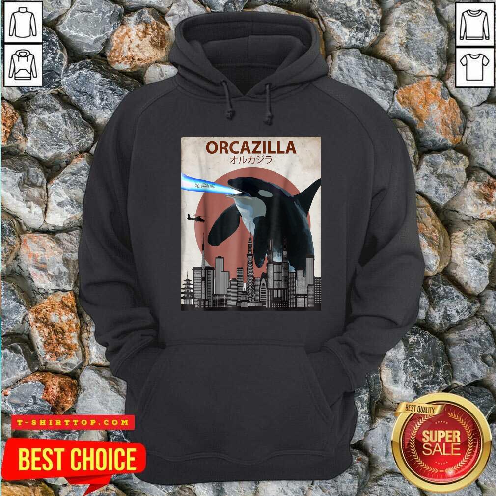 Orcazilla Killer Whale Orca Lovers Shirt