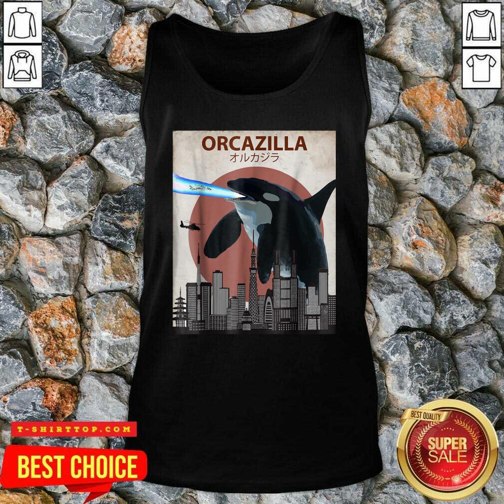Orcazilla Killer Whale Orca Lovers Shirt