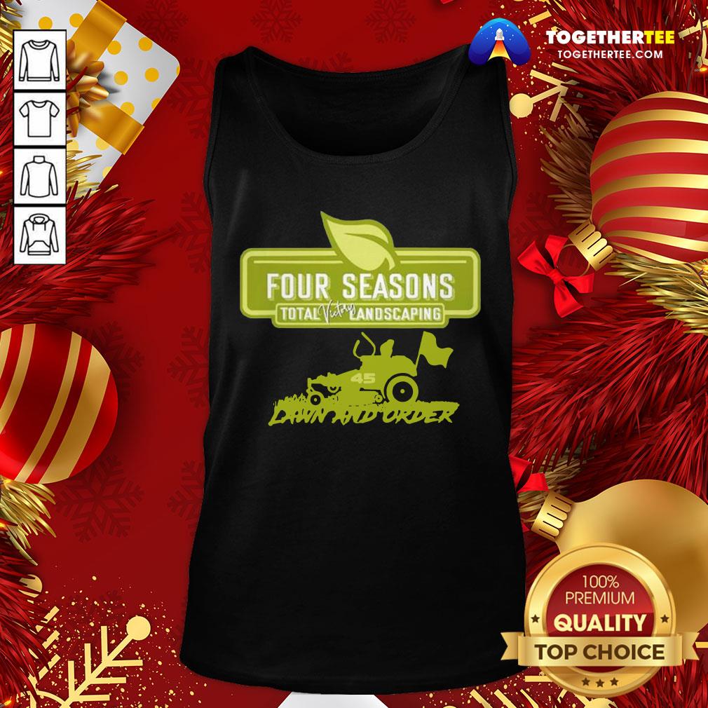 Original 45 Presidents Four Seasons Lawn And Order Shirt