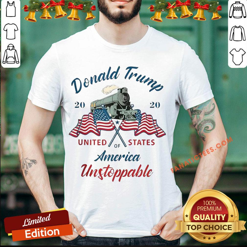Original All Aboard The Trump Train 2020 United States Of America Shirt