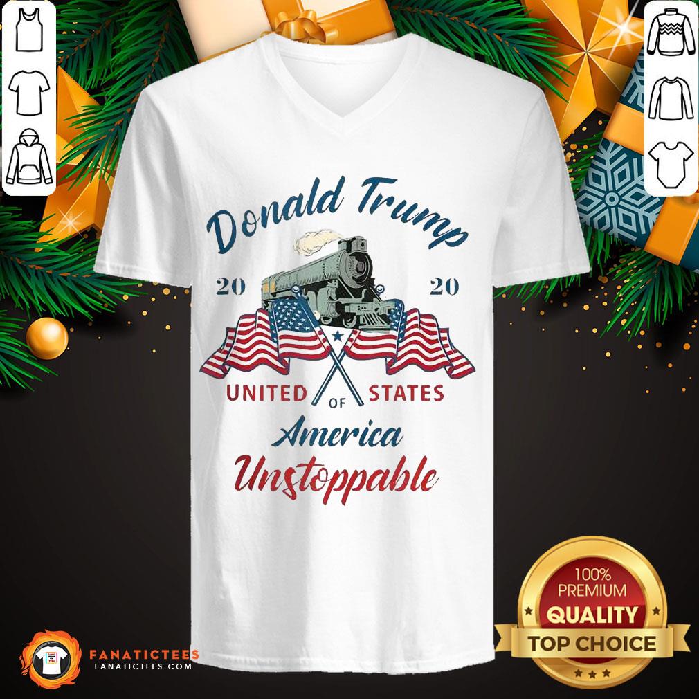 Original All Aboard The Trump Train 2020 United States Of America Shirt