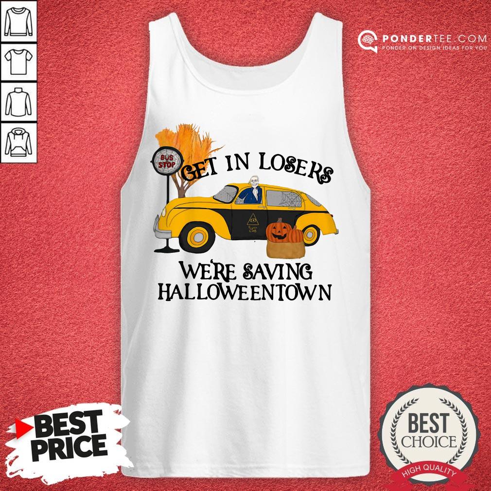 Original Benny Taxi Driver Get In Losers We're Saving Halloweentown Shirt