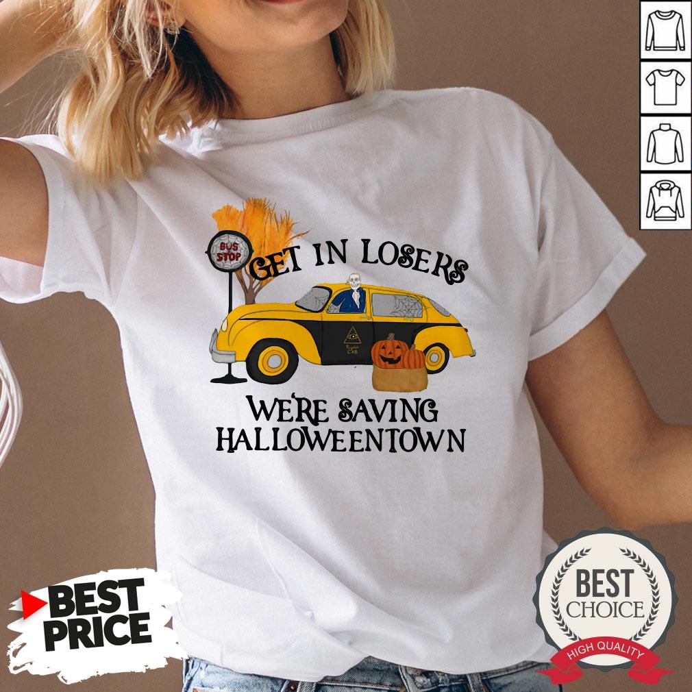 Original Benny Taxi Driver Get In Losers We're Saving Halloweentown Shirt