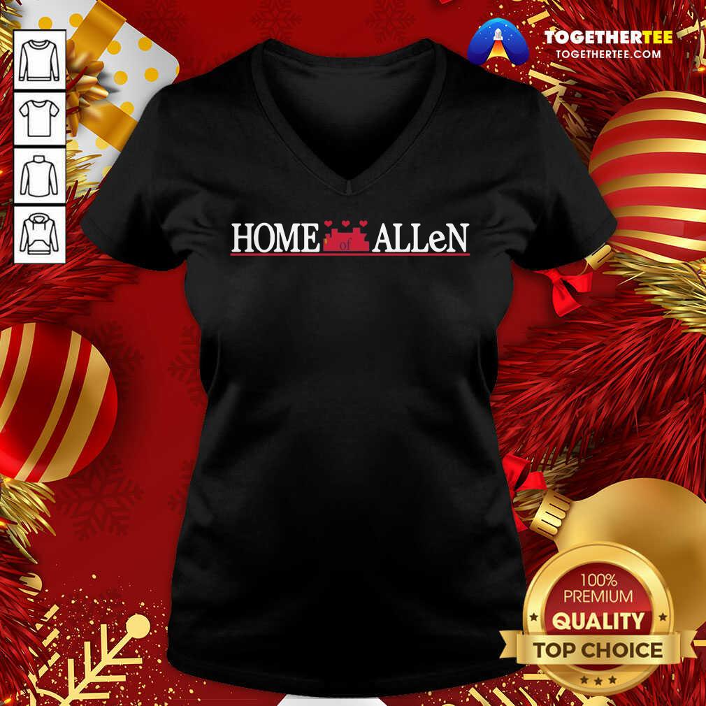 Original Buffalo Bills Home Of Allen Shirt