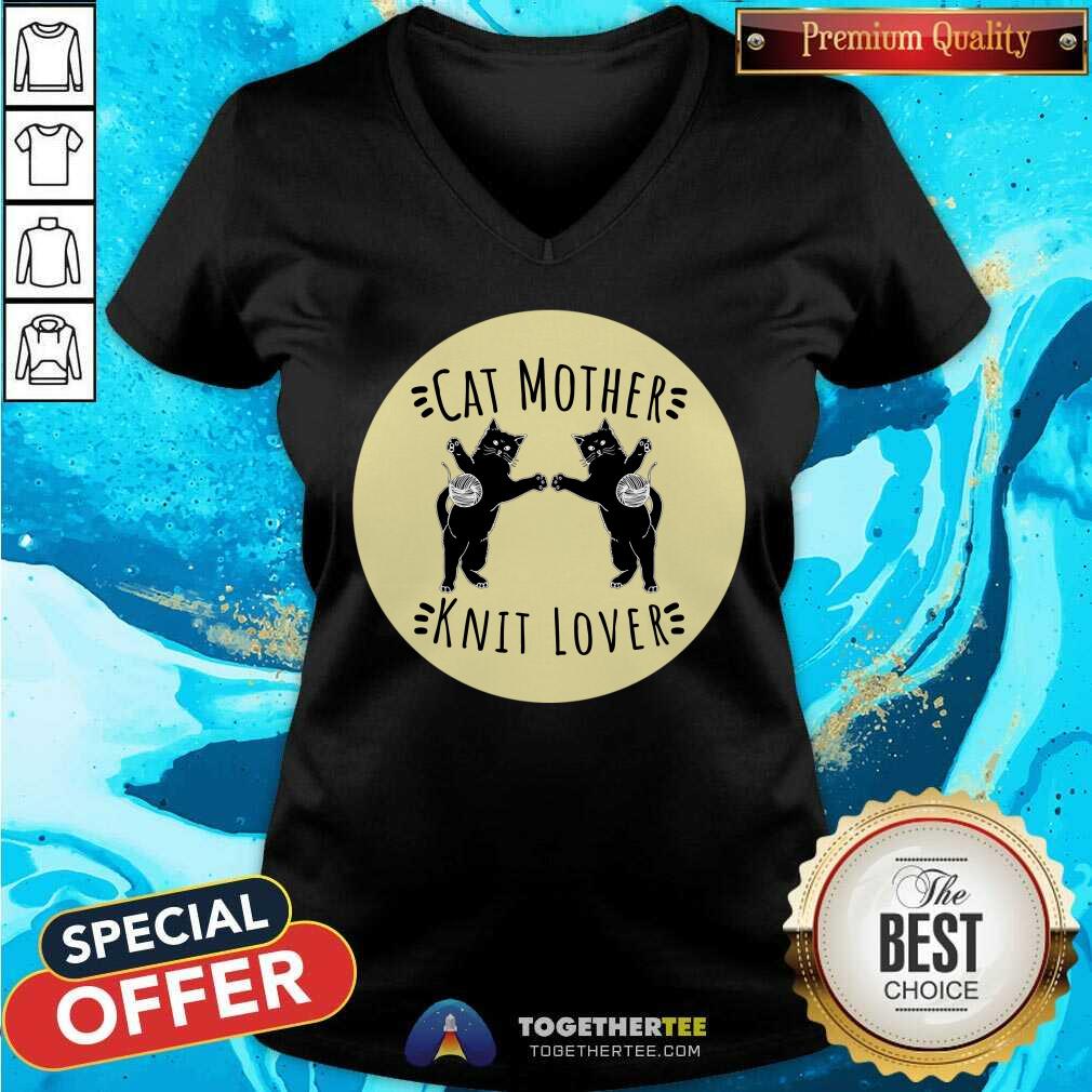 Original Cat Mother Knit Lover Shirt