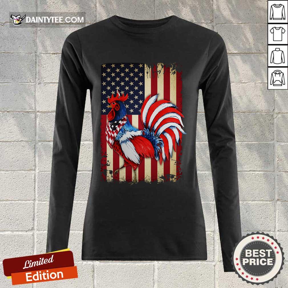 Original Chicken Flag American Shirt