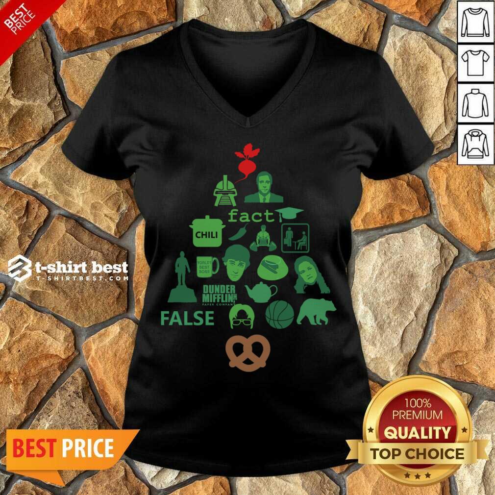 Original Dunder Mifflin The Office Christmas Tree Shirt