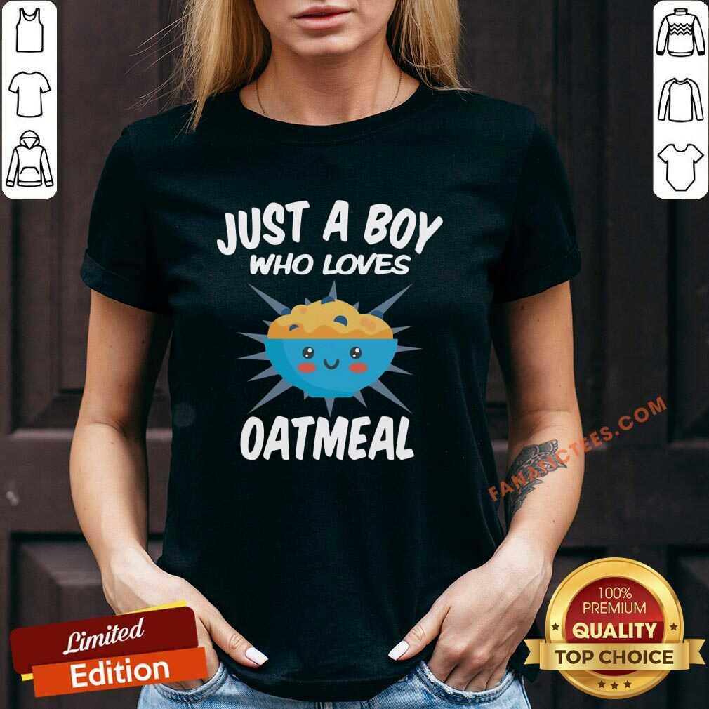 Original Just A Boy Who Loves Oatmeal T-Shirt