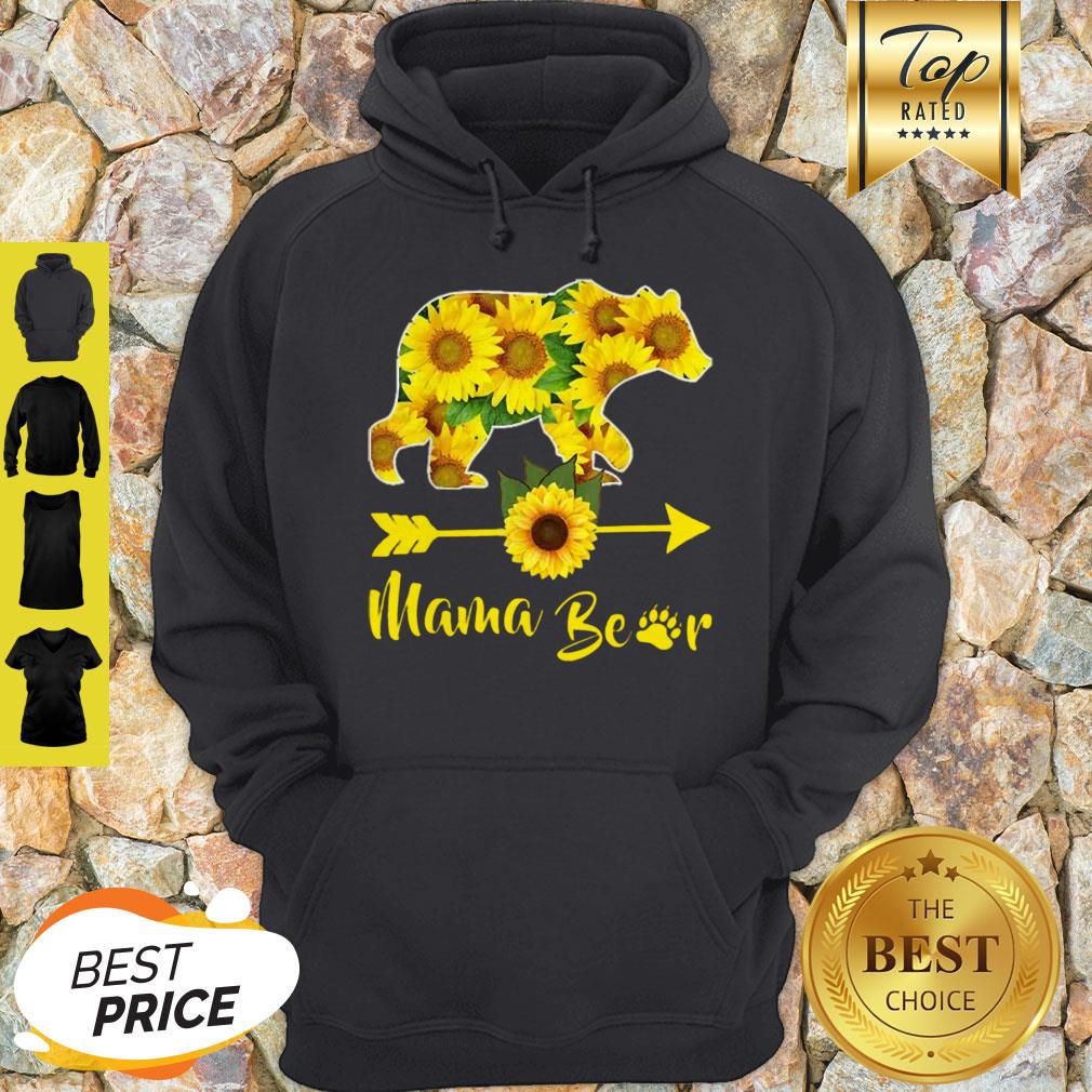 Original Mama Bear Sunflower Gift Funny Mothers Day Mom And Aunt Gift Shirt