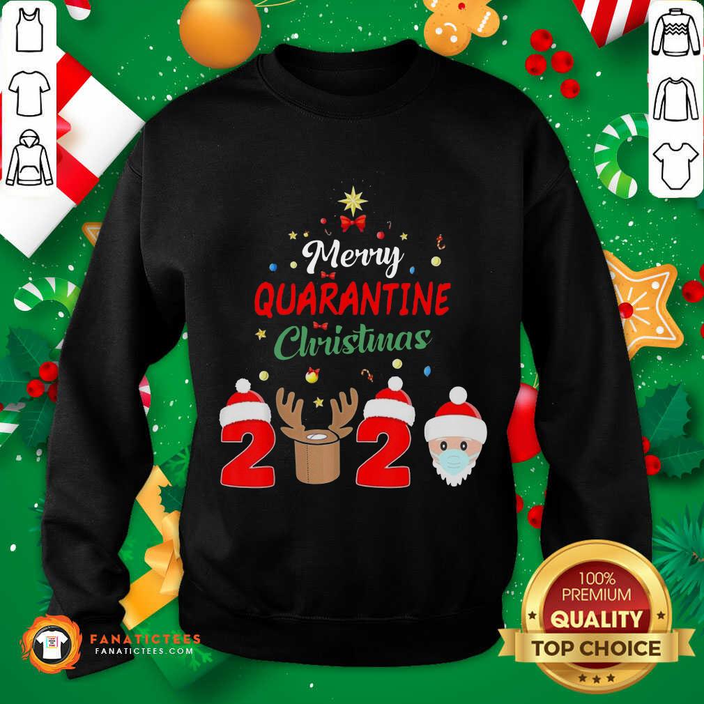 Original Merry Quarantine Christmas 2020 Shirt