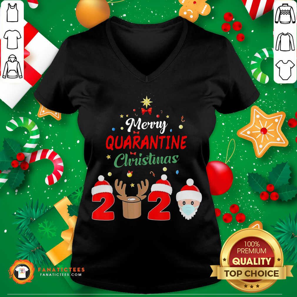 Original Merry Quarantine Christmas 2020 Shirt
