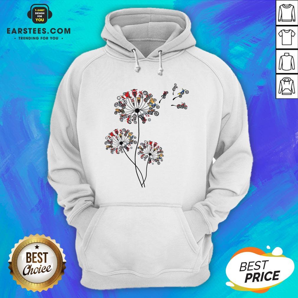 Original Motorcycle Lover Dandelion Shirt