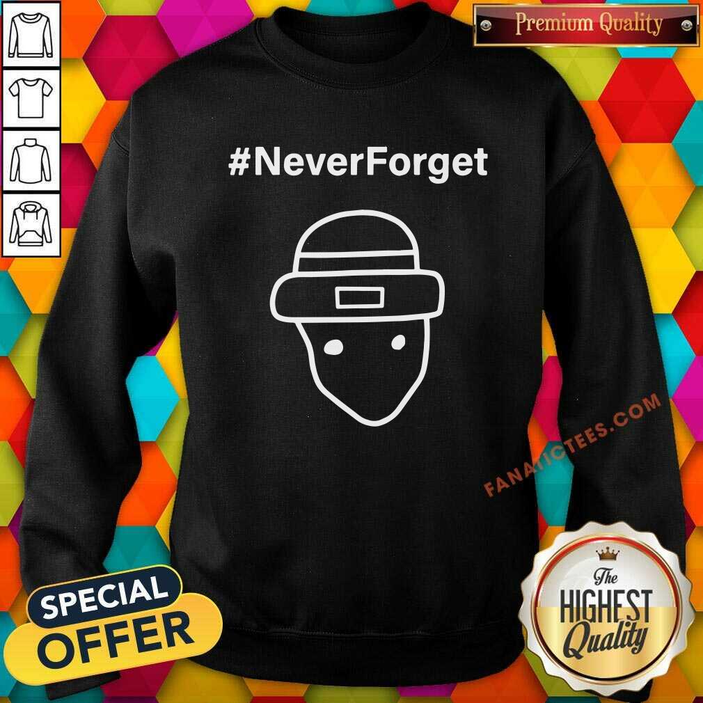 Original Never Forget Leprechaun Flute Meme St Patricks Pattys Day 2021 Shirt