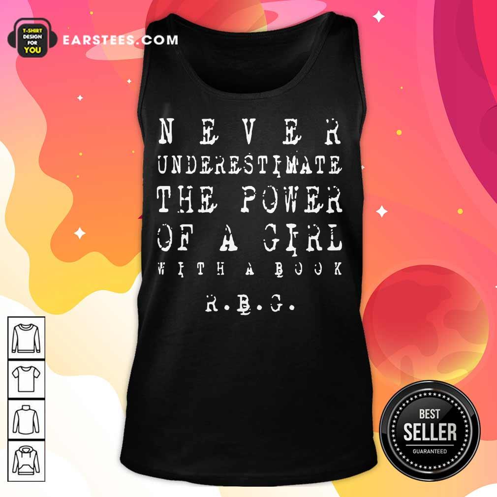 Original Never Underestimate Girl RBG 5 Shirt