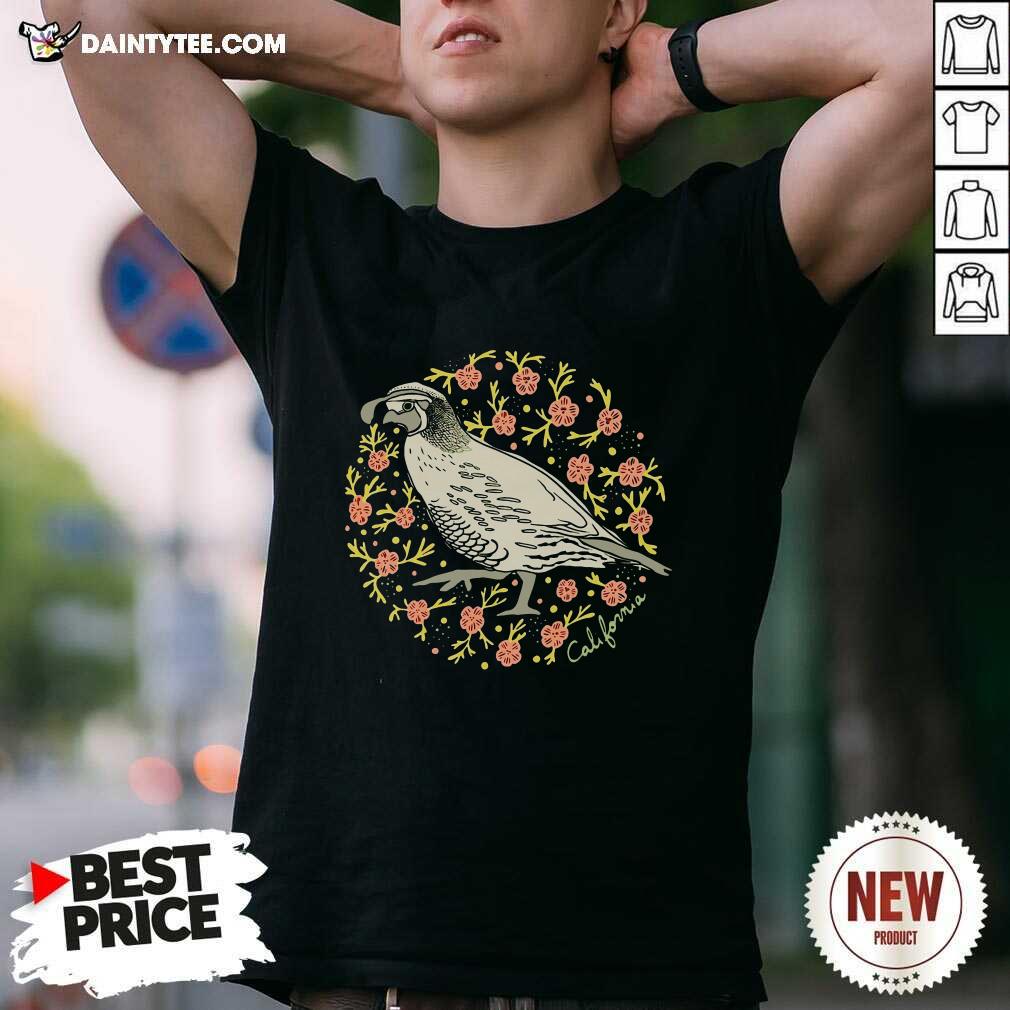 Original Poppy Quail Navy Varsity Shirt