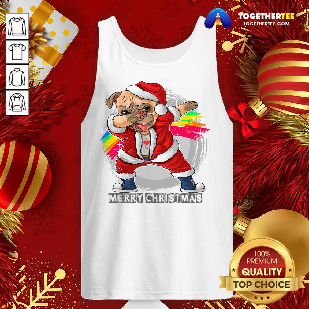 Original Santa Claus The Cute Pug T-Shirt