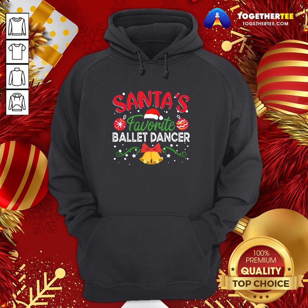 Original Santa’s Favorite Ballet Dancer Christmas Shirt