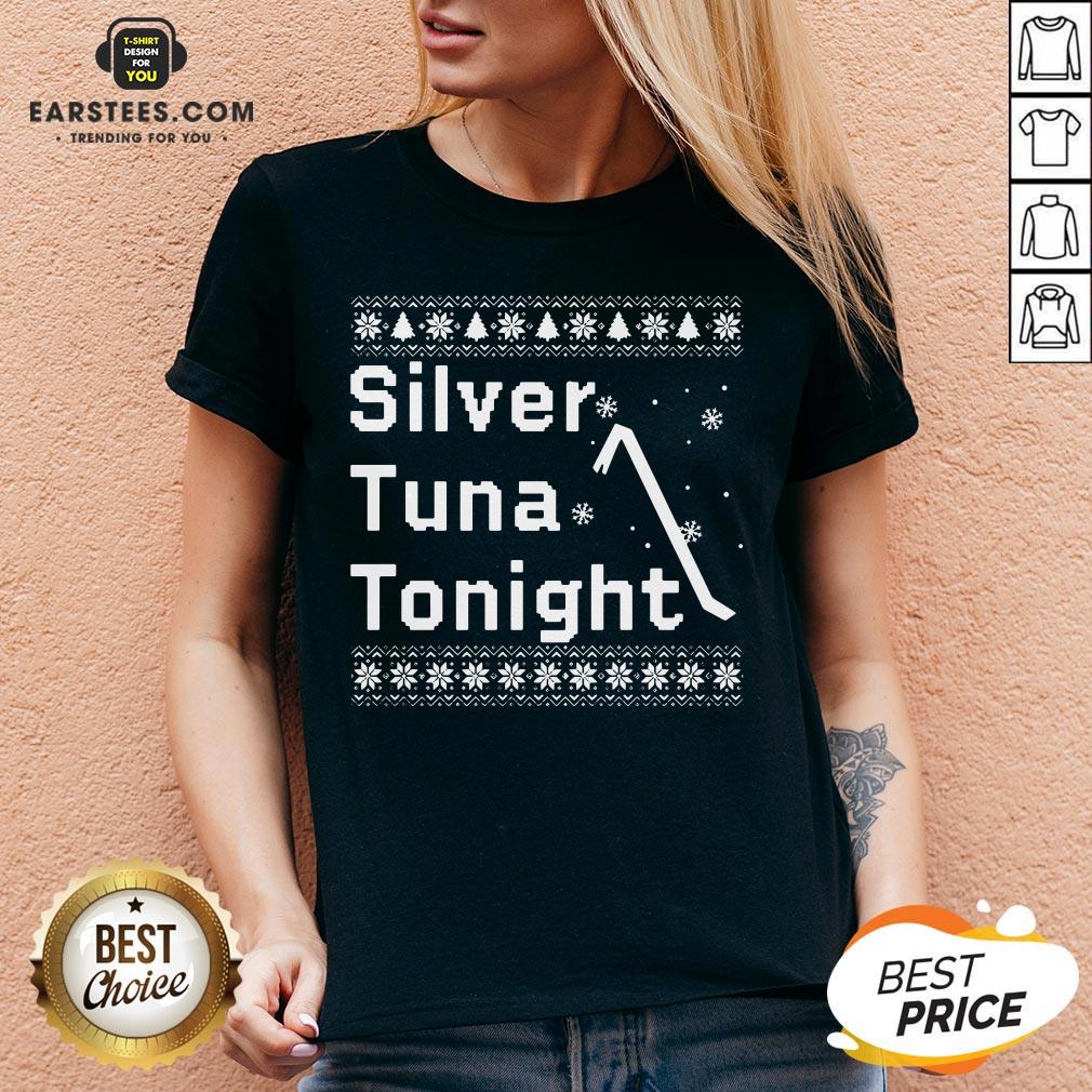 Original Silver Tuna Tonight Christmas Shirt