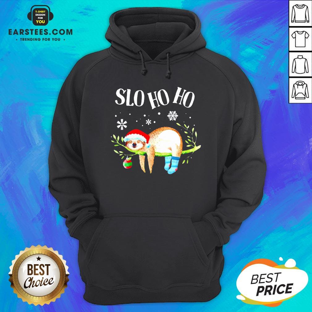 Original Sloth Slo Ho Ho Christmas 2020 T-Shirt