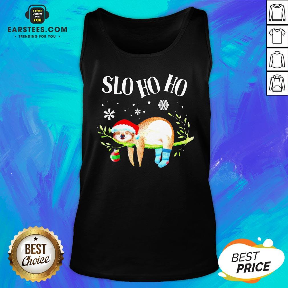 Original Sloth Slo Ho Ho Christmas 2020 T-Shirt
